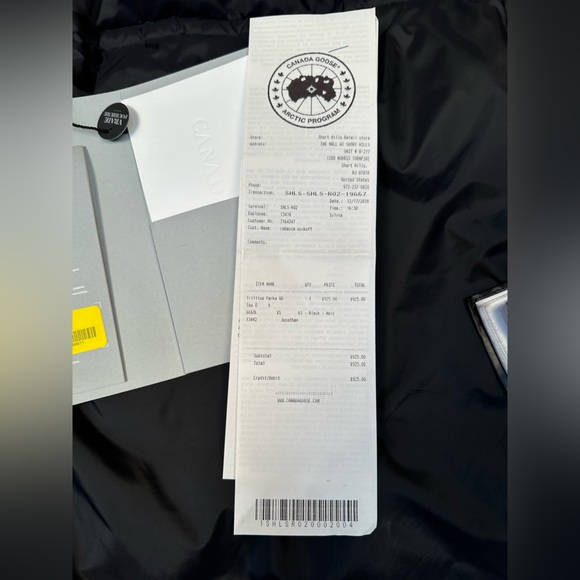 Canada Goose Arctic Program Ladies Trillium Parka HD Black Coyote Fur Trim Coat - Picture 12 of 15